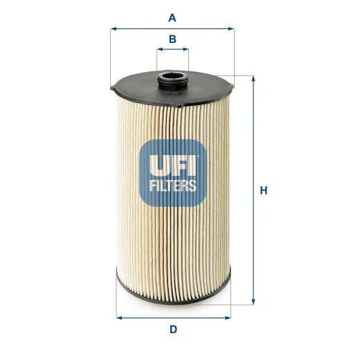 Kraftstofffilter UFI 26.044.00 Bild Kraftstofffilter UFI 26.044.00