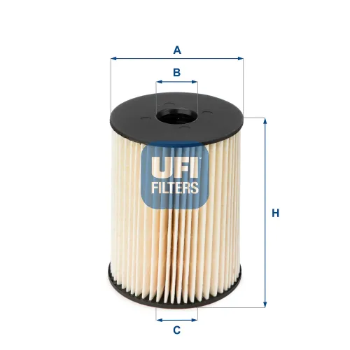 Kraftstofffilter UFI 26.054.00 Bild Kraftstofffilter UFI 26.054.00