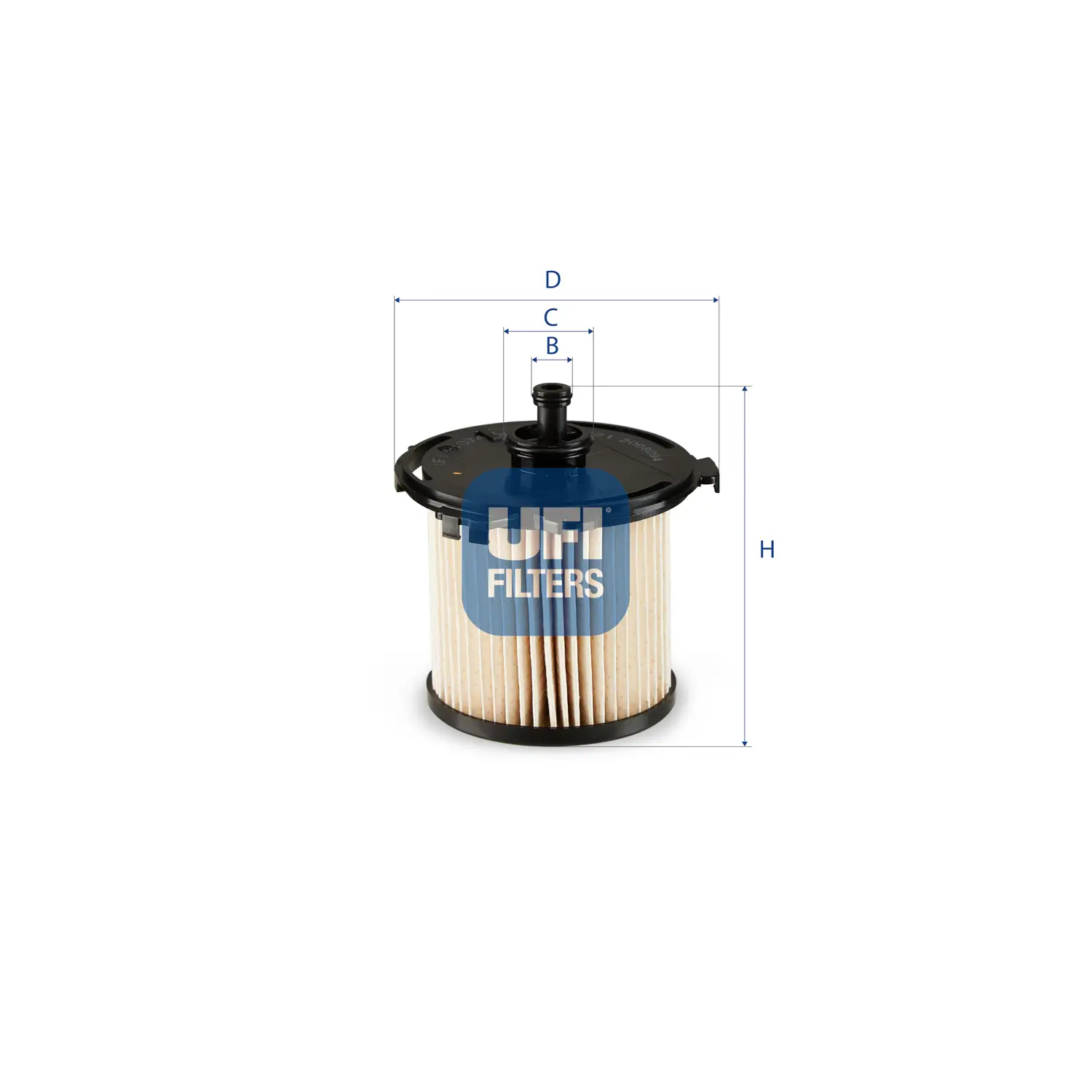 Kraftstofffilter UFI 26.074.00