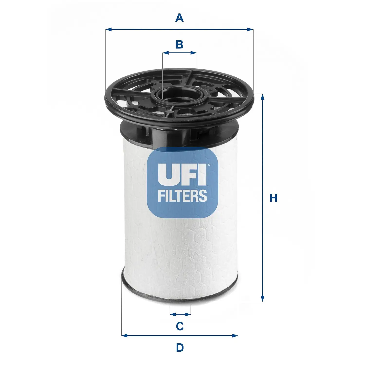 Kraftstofffilter UFI 26.076.01 Bild Kraftstofffilter UFI 26.076.01