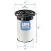 Kraftstofffilter UFI 26.076.01