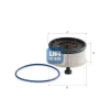 Kraftstofffilter UFI 26.140.00