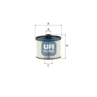 Kraftstofffilter UFI 26.195.00