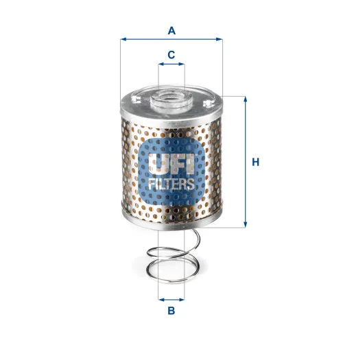 Kraftstofffilter UFI 26.617.00 Bild Kraftstofffilter UFI 26.617.00