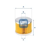 Kraftstofffilter UFI 26.652.00