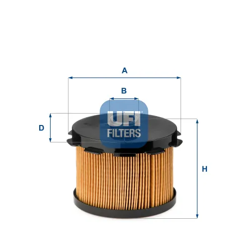 Kraftstofffilter UFI 26.688.00 Bild Kraftstofffilter UFI 26.688.00