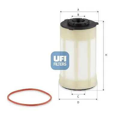 Kraftstofffilter UFI 26.H2O.07 Bild Kraftstofffilter UFI 26.H2O.07