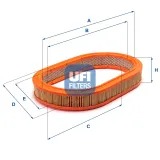 Luftfilter UFI 27.076.00