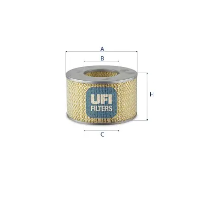 Luftfilter UFI 27.097.00