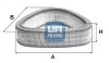 Luftfilter UFI 27.174.00