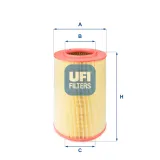 Luftfilter UFI 27.228.00