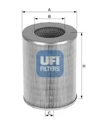 Luftfilter UFI 27.235.00 Bild Luftfilter UFI 27.235.00