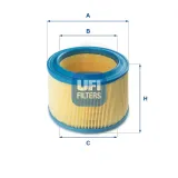 Luftfilter UFI 27.239.00