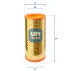 Luftfilter UFI 27.253.00