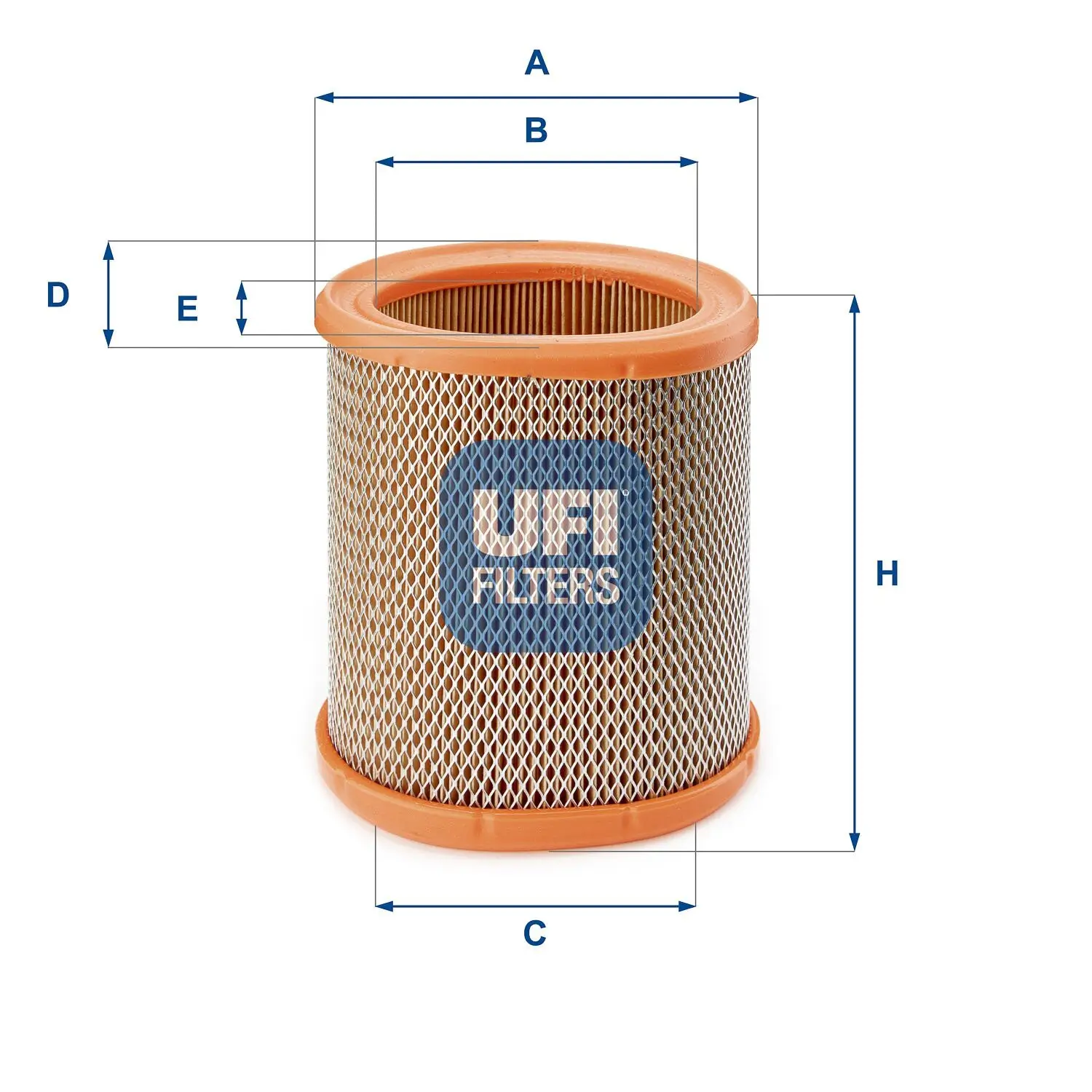 Luftfilter UFI 27.258.00