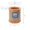 Luftfilter UFI 27.258.00