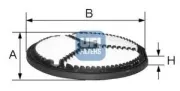 Luftfilter UFI 27.274.00