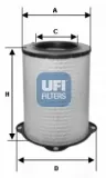 Luftfilter UFI 27.587.00