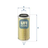 Luftfilter UFI 27.801.00