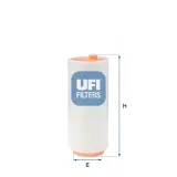 Luftfilter UFI 27.353.00