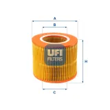 Luftfilter UFI 27.354.00