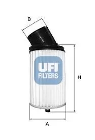 Luftfilter UFI 27.523.00 Bild Luftfilter UFI 27.523.00