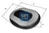 Luftfilter UFI 27.526.00