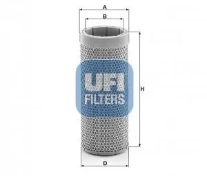 Luftfilter UFI 27.557.00 Bild Luftfilter UFI 27.557.00