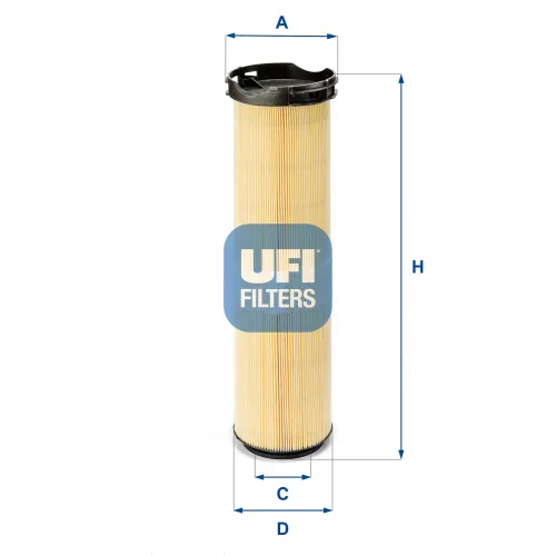 Luftfilter UFI 27.586.00 Bild Luftfilter UFI 27.586.00