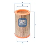 Luftfilter UFI 27.588.00