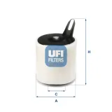 Luftfilter UFI 27.594.00