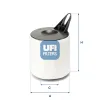 Luftfilter UFI 27.595.00