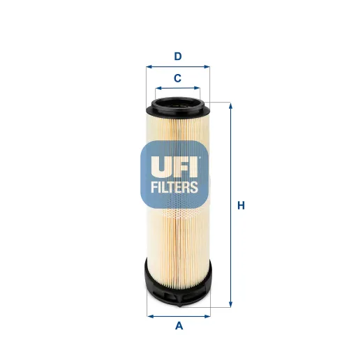 Luftfilter UFI 27.596.00 Bild Luftfilter UFI 27.596.00