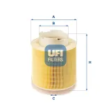 Luftfilter UFI 27.597.00