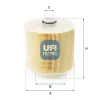 Luftfilter UFI 27.598.00