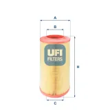 Luftfilter UFI 27.628.00