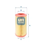 Luftfilter UFI 27.628.00