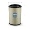 Luftfilter UFI 27.650.00