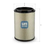 Luftfilter UFI 27.650.00