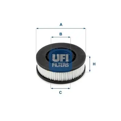 Filter, Kurbelgehäuseentlüftung UFI 27.689.00