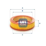 Luftfilter UFI 27.719.00