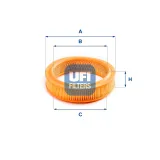 Luftfilter UFI 27.728.00