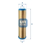 Luftfilter UFI 27.729.00