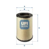 Luftfilter UFI 27.736.00