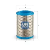 Luftfilter UFI 27.736.00