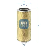 Luftfilter UFI 27.804.00