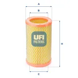 Luftfilter UFI 27.824.00