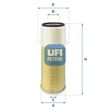 Luftfilter UFI 27.932.00