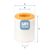 Luftfilter UFI 27.A48.00