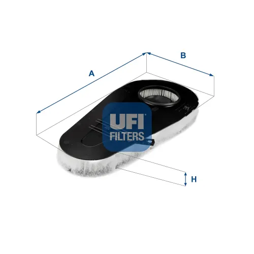Luftfilter UFI 27.A97.00 Bild Luftfilter UFI 27.A97.00
